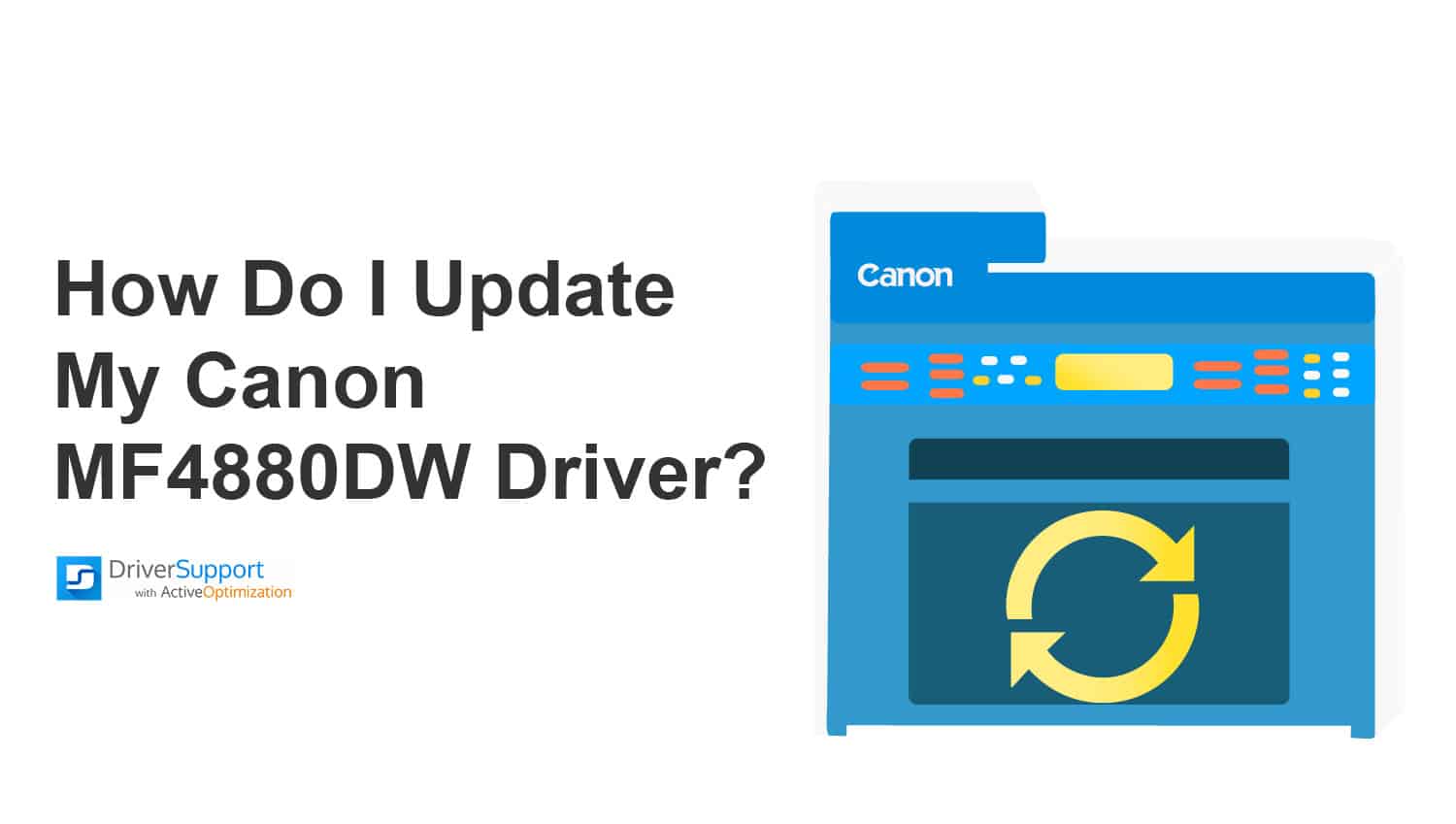 How Do I Update My Canon MF4880DW Driver?