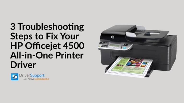 how to update HP Officejet All-in-One Printer Series Driver